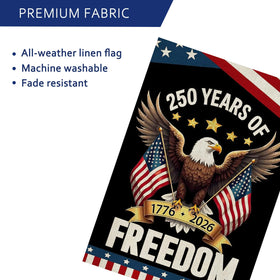 AIBOLYNE 12x18 inch flag fits standard garden flag holders for easy setup.
