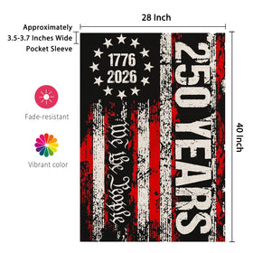 AIBOLYNE double-sided flag banner for outdoor display