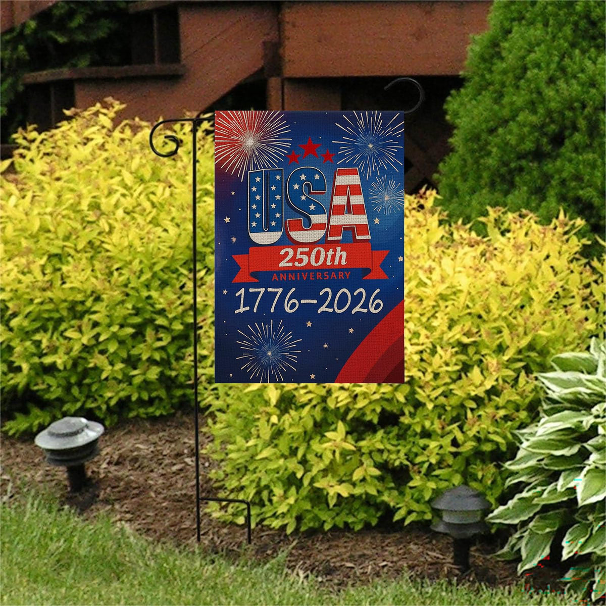 AIBOLYNE flag design suitable for 4th of July, Memorial Day, and Veterans Day.