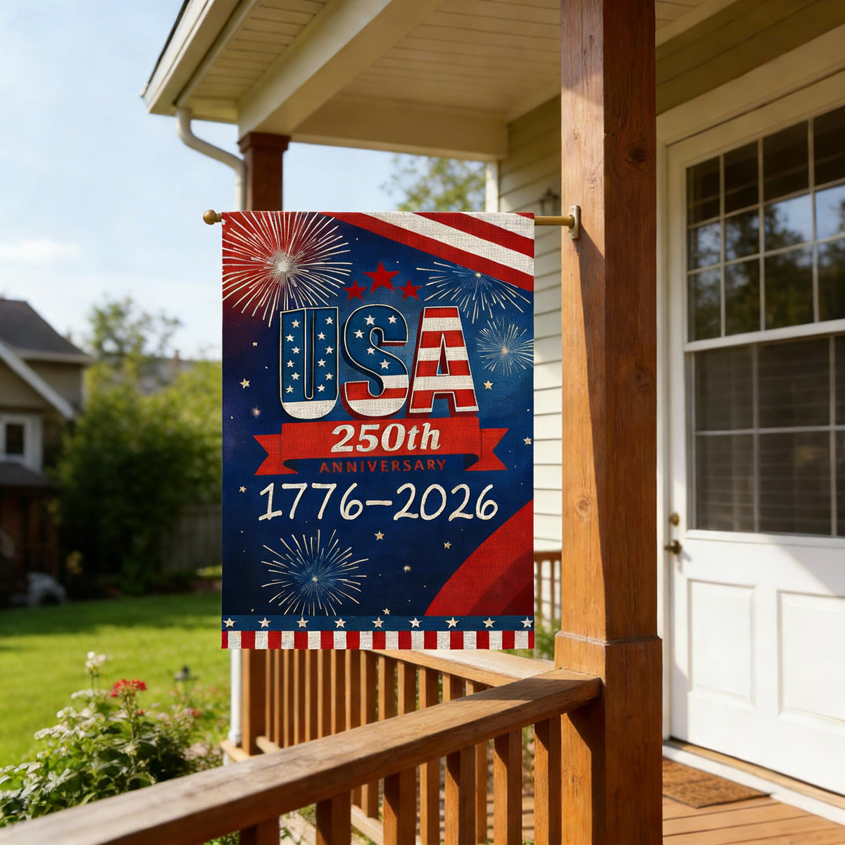 AIBOLYNE flag for yard display, suitable for patios and gardens.