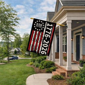 AIBOLYNE outdoor flag 28x40 inches sized for garden, yard, or patio
