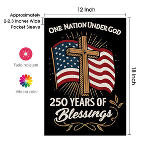 AIBOLYNE versatile outdoor decor flag for year-round patriotism.