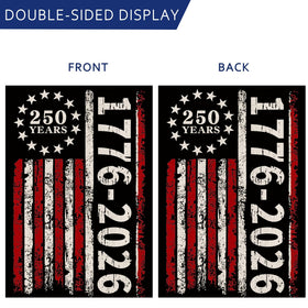AIBOLYNE USA flag 250th anniversary graphic for celebratory yard display