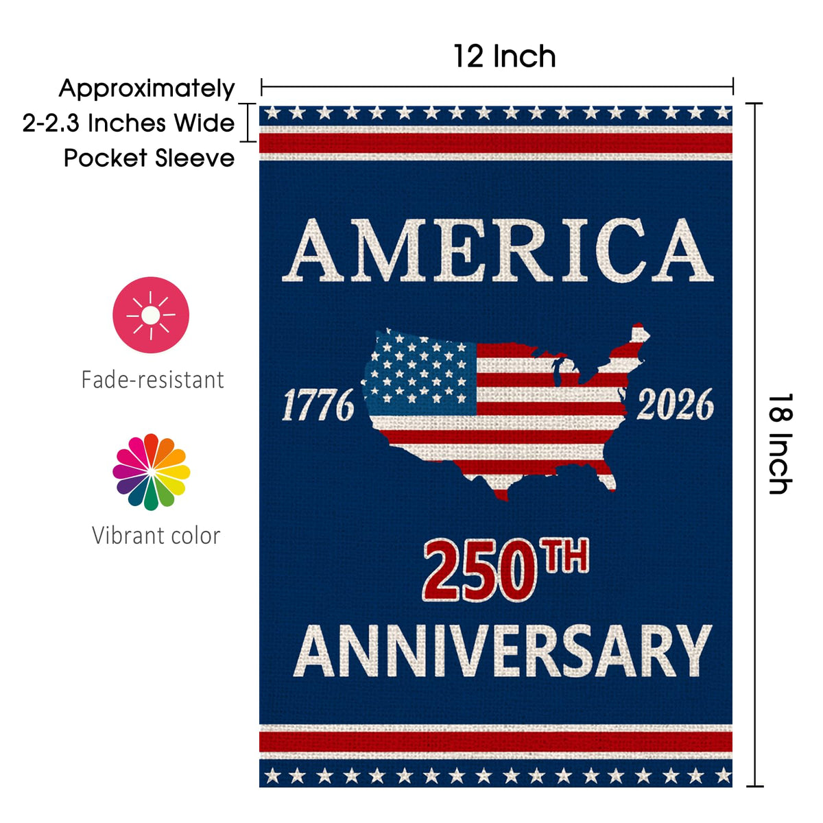 AIBOLYNE versatile flag for yard, garden, or patio.