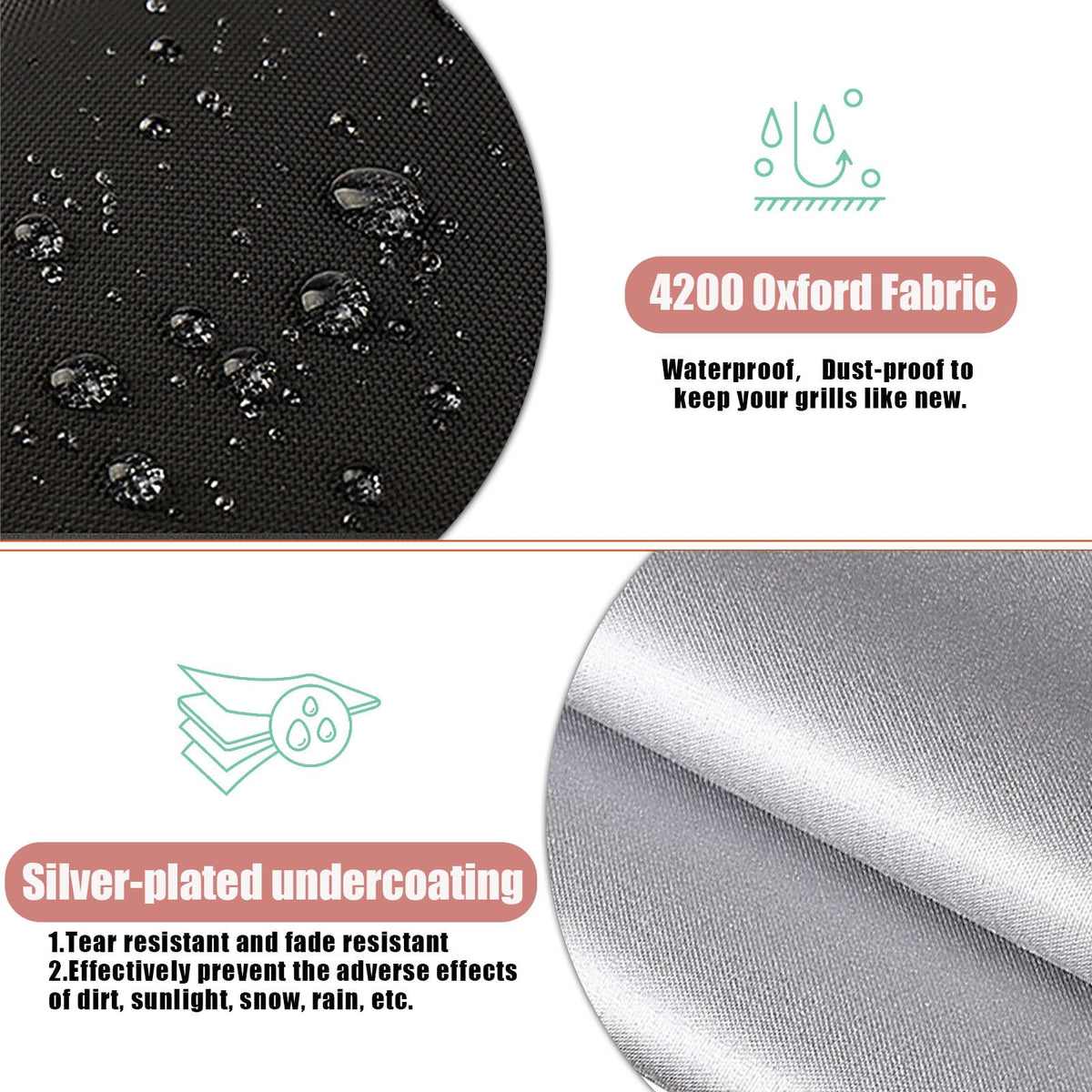 Aidetech windproof bottom drawstring demonstration, secure fit around a fire pit.