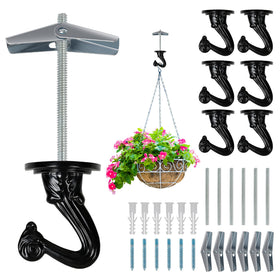 Aidoclip ceiling hook set packaging shows a complete hardware kit for quick mounting.