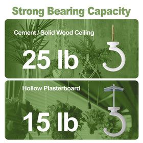 Aidoclip ceiling hook ideal for lightweight curtains and drapery