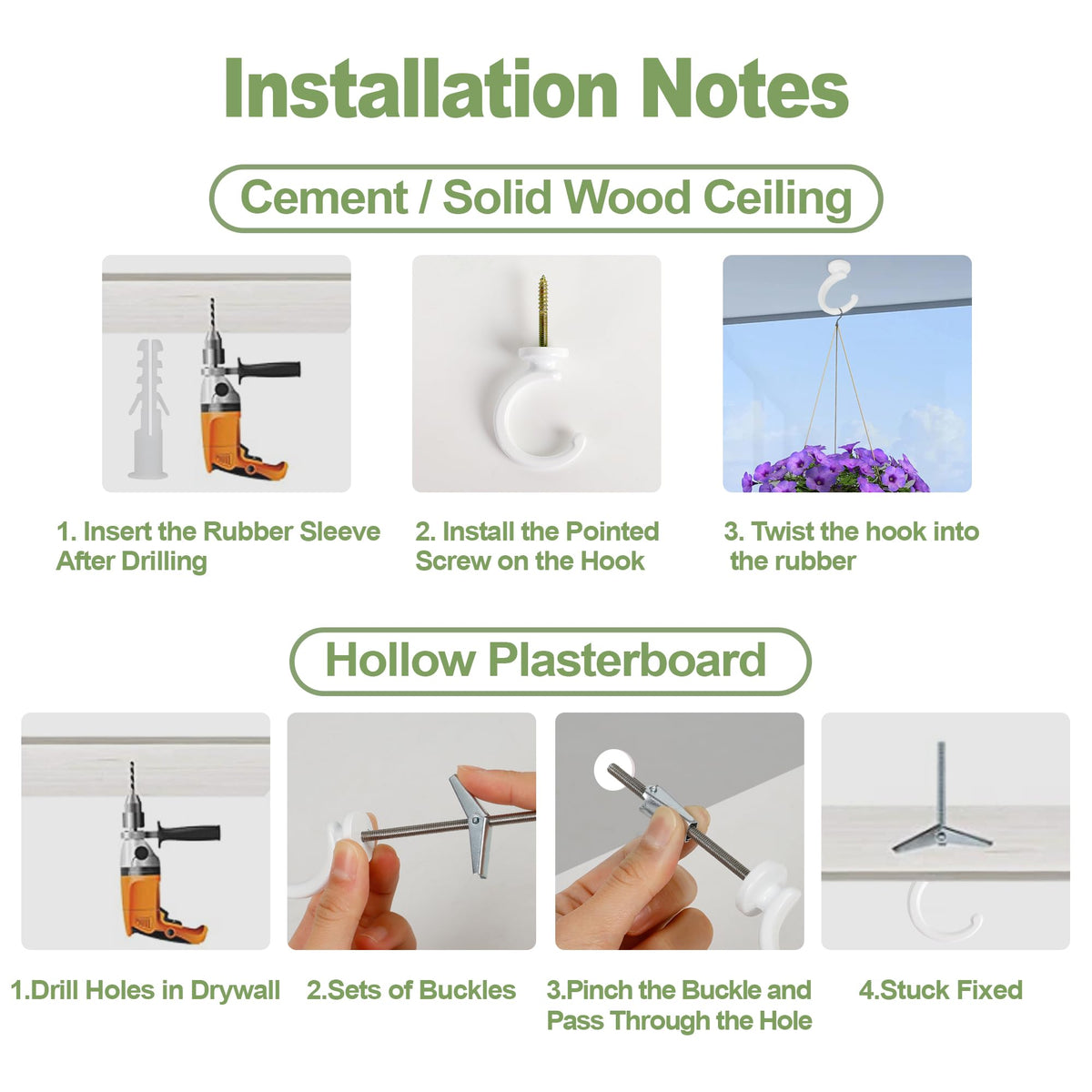 Aidoclip installation kit featuring bolts and screws for easy setup