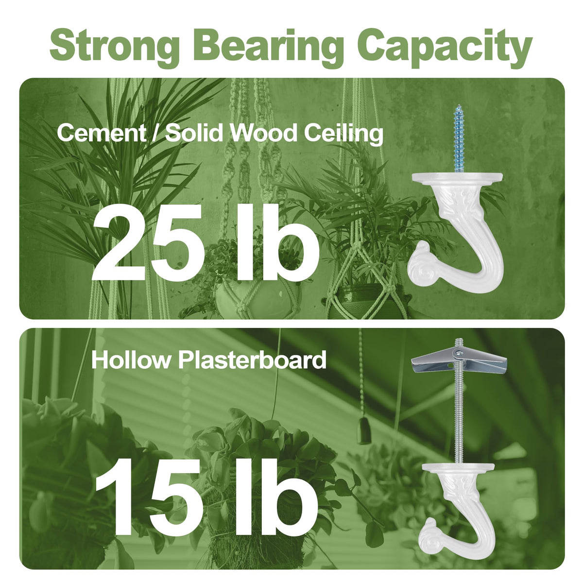 Aidoclip ceiling hooks installation guide shows versatile wall mounting.