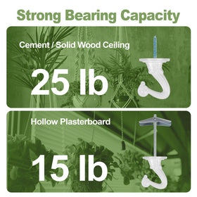 Aidoclip ceiling hooks installation guide shows versatile wall mounting.