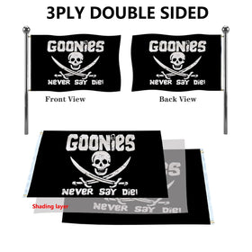 Aieted pirate flag outdoor 3x5 highlights durable fabric ideal for tailgates.