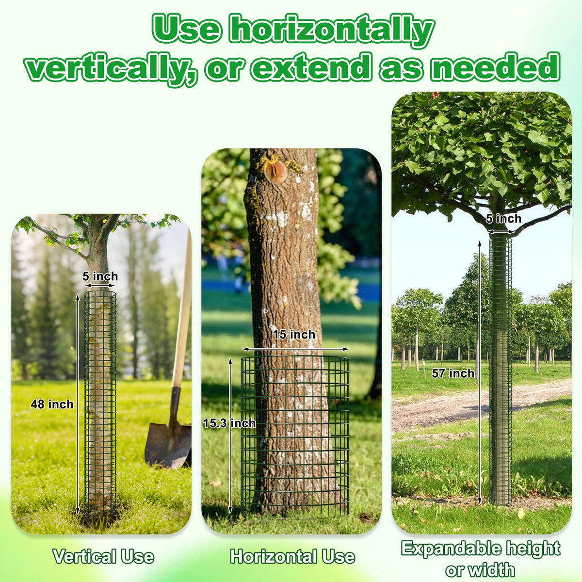 Aifanss deer and animal protection along trunk reduces interference in gardens.