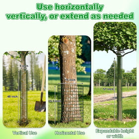 Aifanss deer and animal protection along trunk reduces interference in gardens.