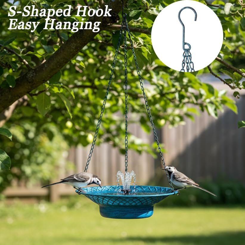 Aifeorzo hummingbird bath depth supports safe bathing and drinking.