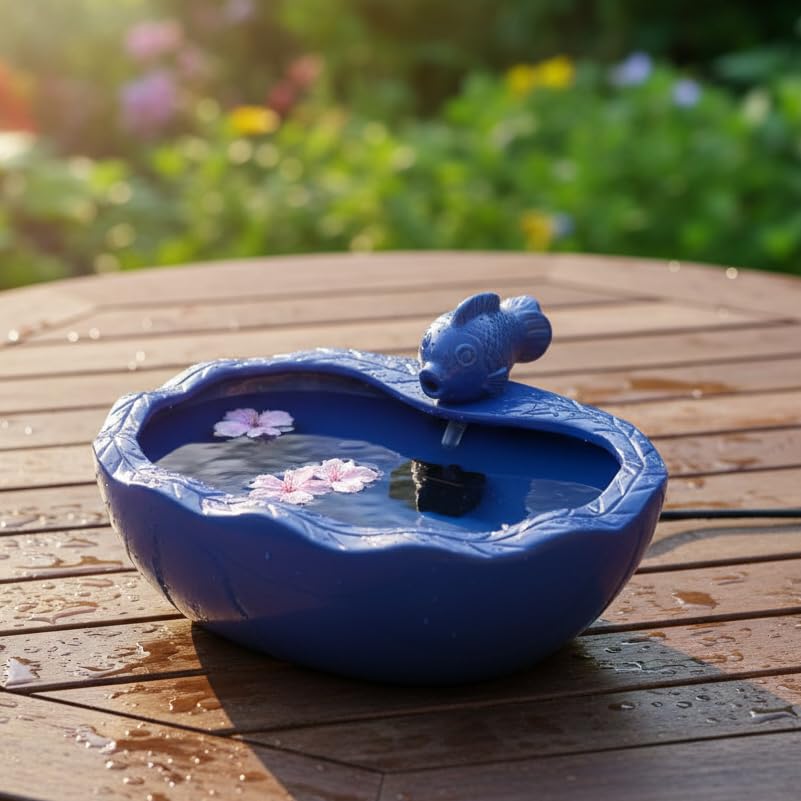 Aifeorzo eco-friendly fountain kit ready to enjoy in sunlight.