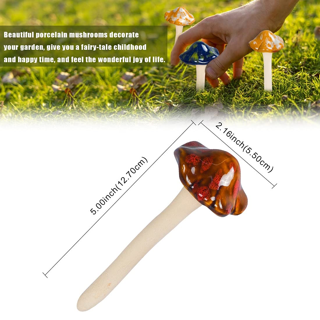 AIGEL ceramic mushroom soil moisture sensor helps monitor soil moisture