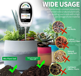No-battery design keeps readings easy, instant, and maintenance-free for busy gardeners.