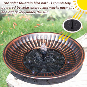 AIHAOKAN bird feeder option provides wildlife food source