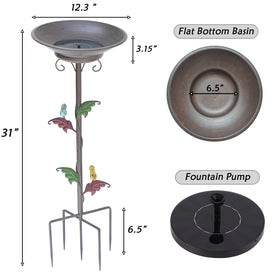 AIHAOKAN solar bubbler powers a sun-driven fountain