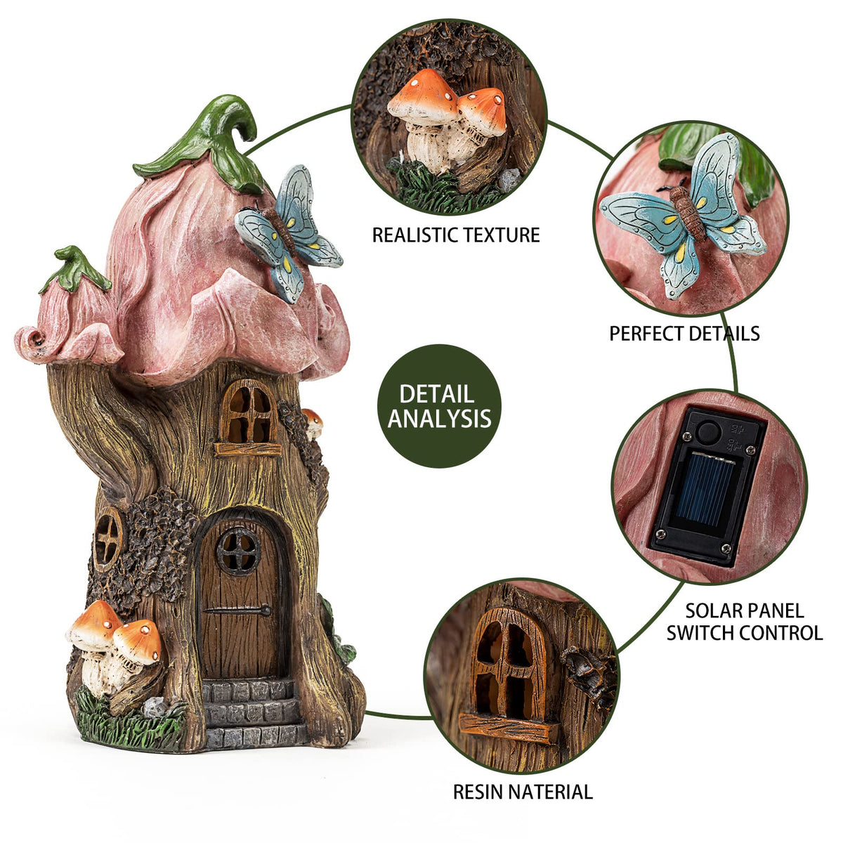 AIINY elegant garden figurine gift-ready in a decorative box.