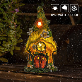 AIINY garden-path illumination statue lights walkways at night