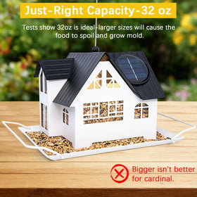 AIKS garden decor bird feeder is gift-ready for bird lovers