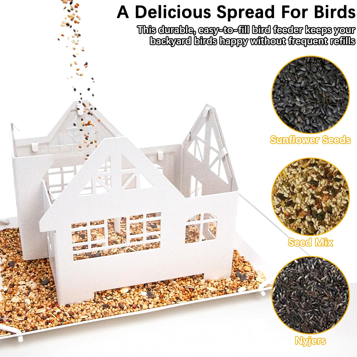 AIKS removable roof enables easy fill and spill-free cleaning