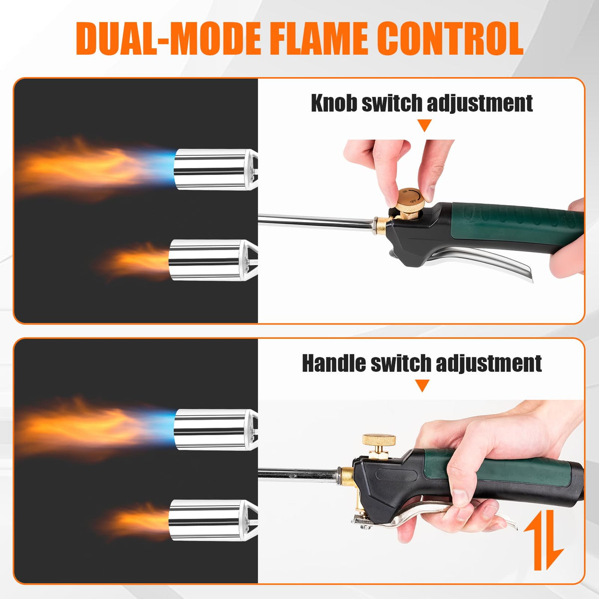 Aikyciu straight-tube design allows precise, targeted heating and steady handling.