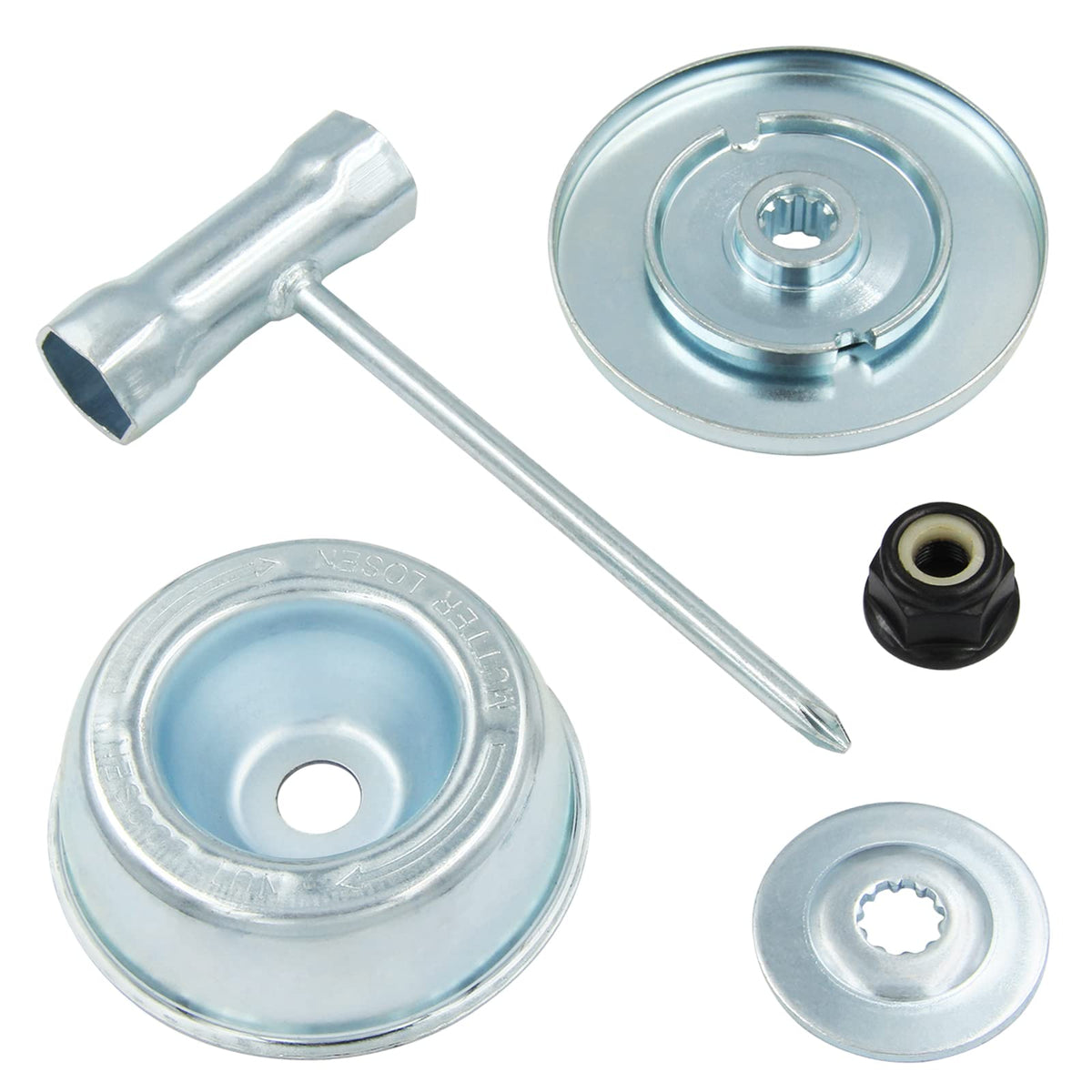 AILEETE Blade Adapter Attachment Kit for Stihl trimmers, easy blade changes and secure mounting
