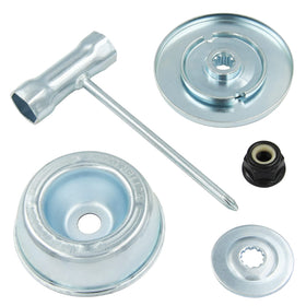 AILEETE Blade Adapter Attachment Kit for Stihl trimmers, easy blade changes and secure mounting