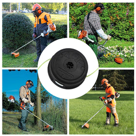 Double-line setup on AILEETE C3-2 supports both trimming and mowing