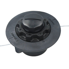 AILEETE C5-2 trimmer head installed on a Stihl FS38 for quick yard work.