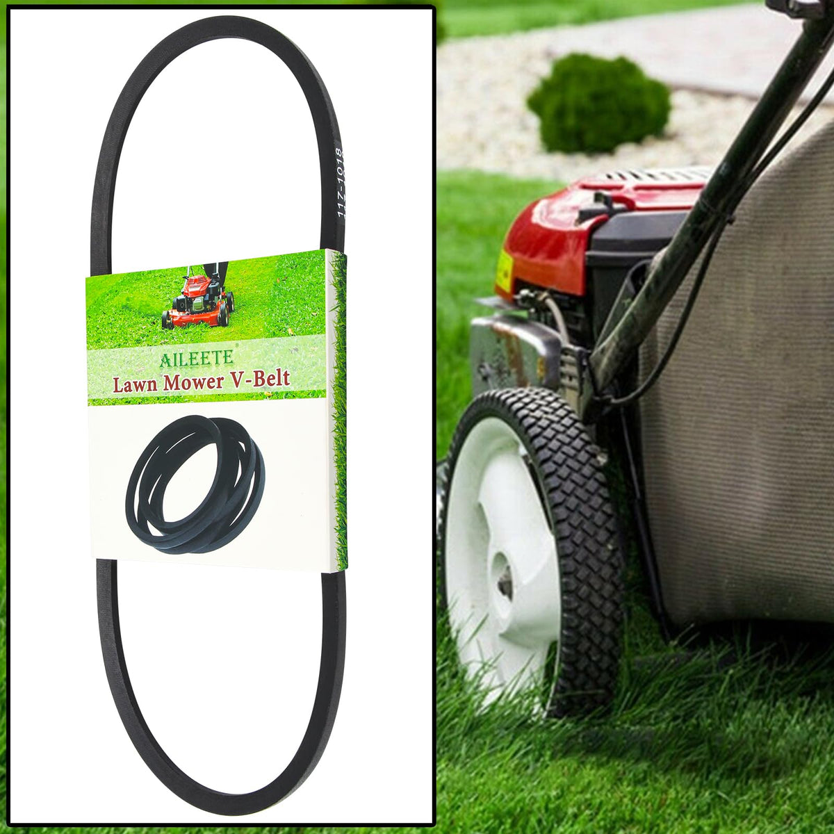 AILEETE drive belt installation is quick and straightforward.