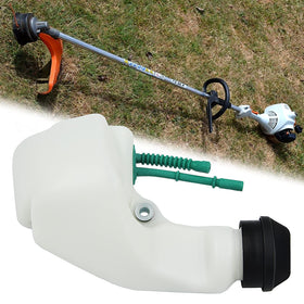 AILEETE installation diagram for fuel tank assembly on Stihl equipment.