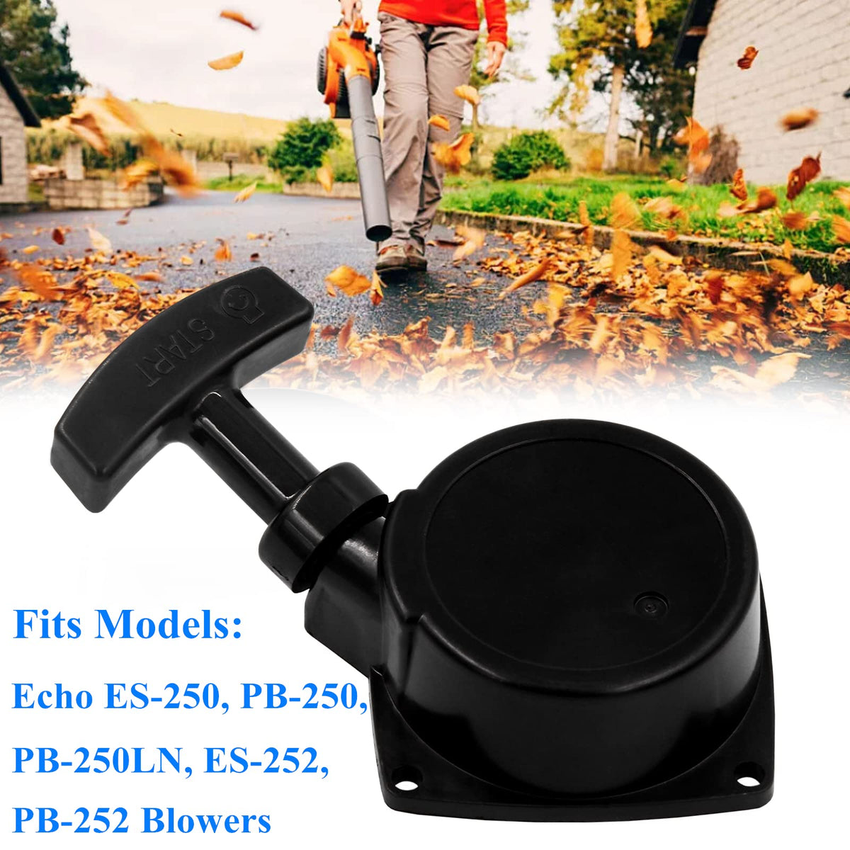 AILEETE recoil starter assembly for Echo PB-250LN provides quick replacement.