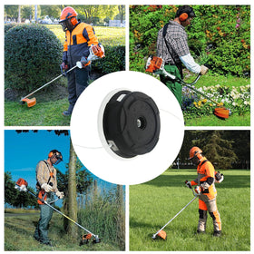 AILEETE C26-2 fitment on a Stihl brush cutter for compatibility.