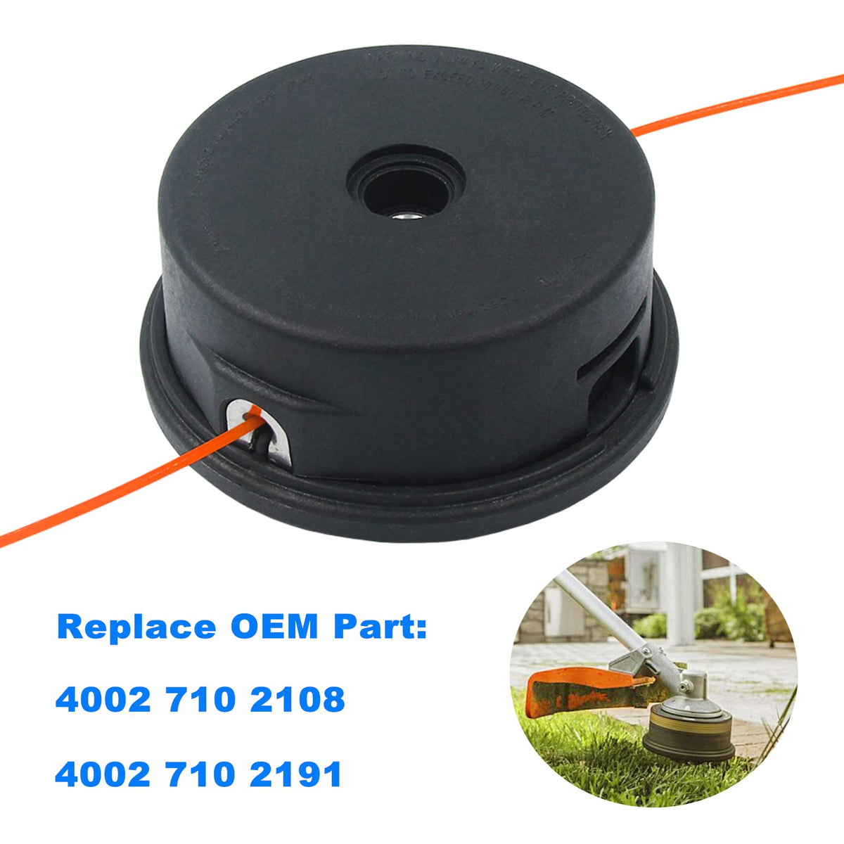 AILEETE 25-2 compatible with Stihl FS-series for versatile trimming.