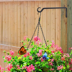 AILIN YELOKIE sturdy metal hanging plant bracket mounted on wall
