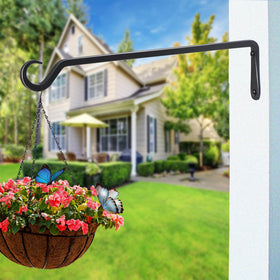 AILIN YELOKIE heavy-duty hook supports up to 40 pounds for balcony or garden use.