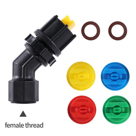 Aimela four spray modes switch demonstrates versatile spraying patterns.