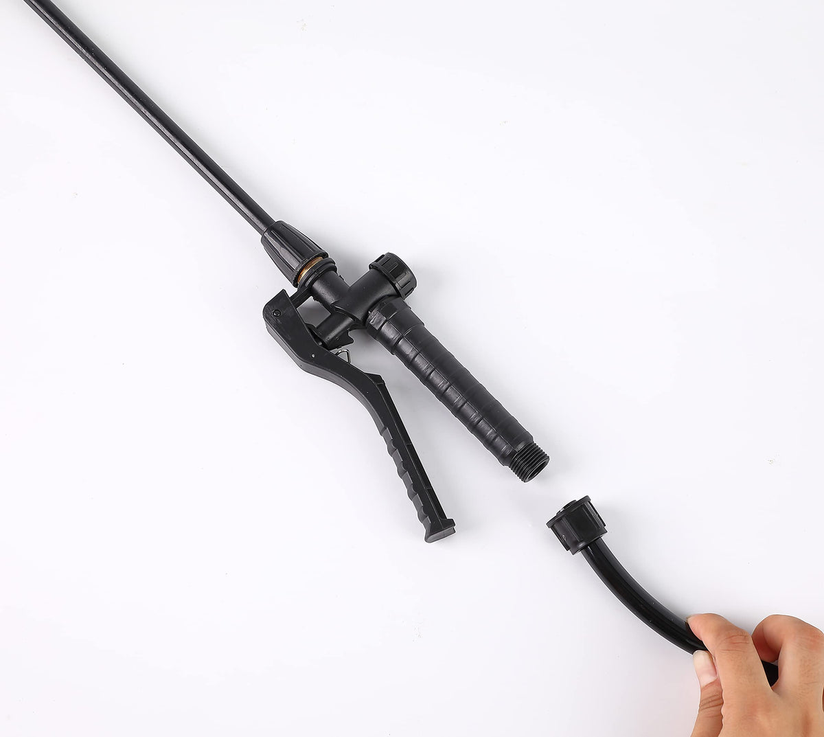Aimela high-pressure PVC hose resists wear during frequent use.