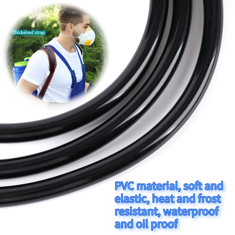 Aimela hose with fixing nuts ensures a secure outlet connection.