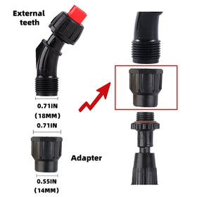 Aimela sprayer nozzle straight steel: durable, straight jet for precise line application.