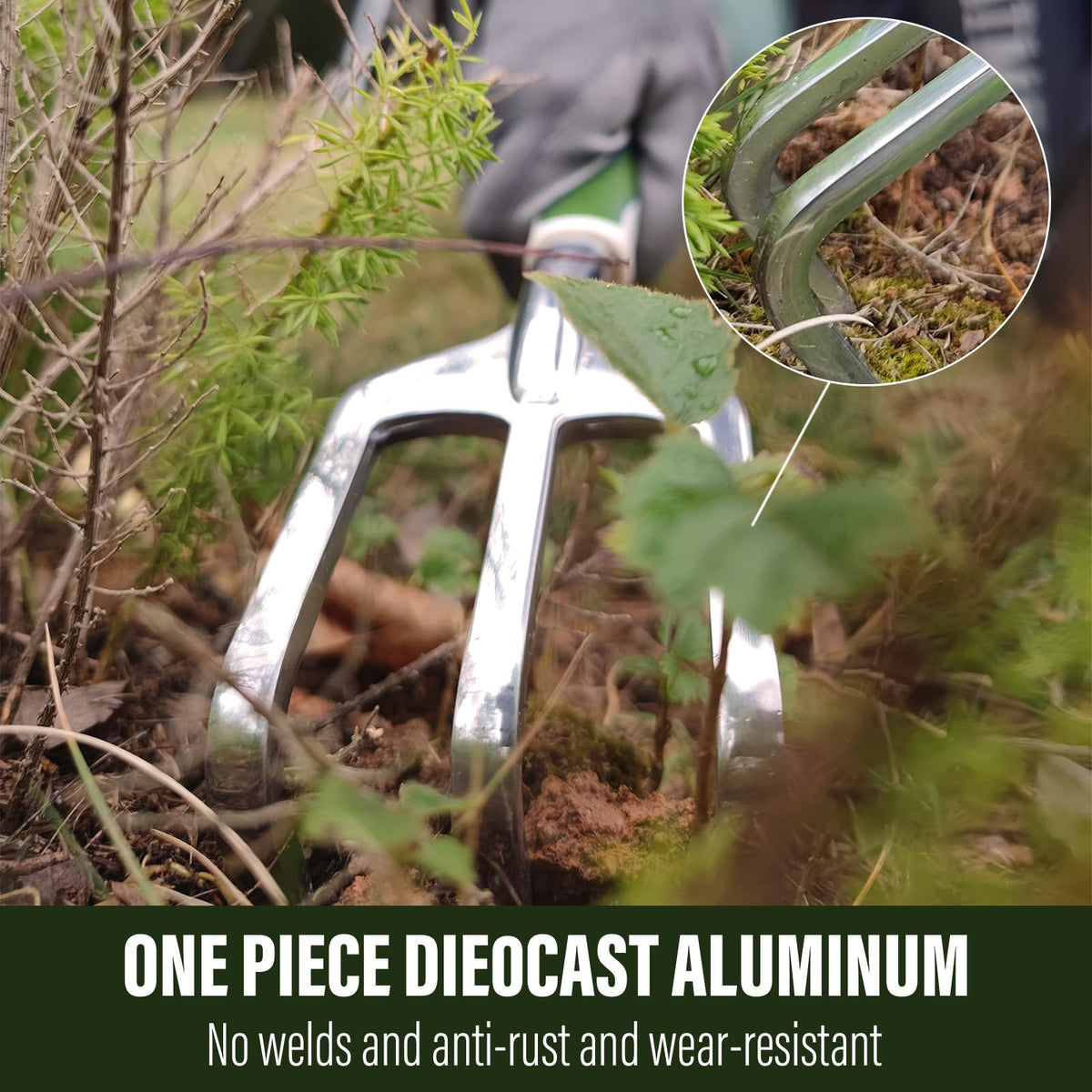 Aimerla ergonomic handles with non-slip grip reduce hand fatigue.