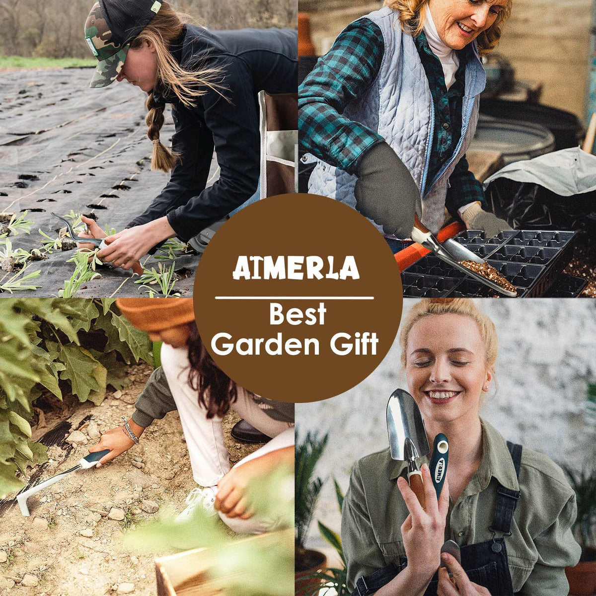 Aimerla garden tools gift pack suitable for both women and men