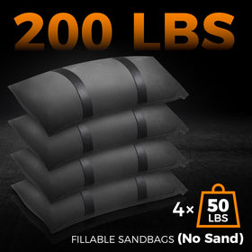 Aimosen fillable sandbags showcase durable 600D Oxford fabric for outdoor use.