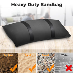 Aimosen umbrella base bags with internal waterproof coating protect filler from moisture.