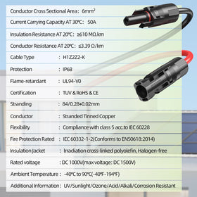 Aimou 10AWG solar wire suitable for wide temperature ranges