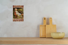 Ainbash garden sign features four pre-drilled holes for easy mounting.