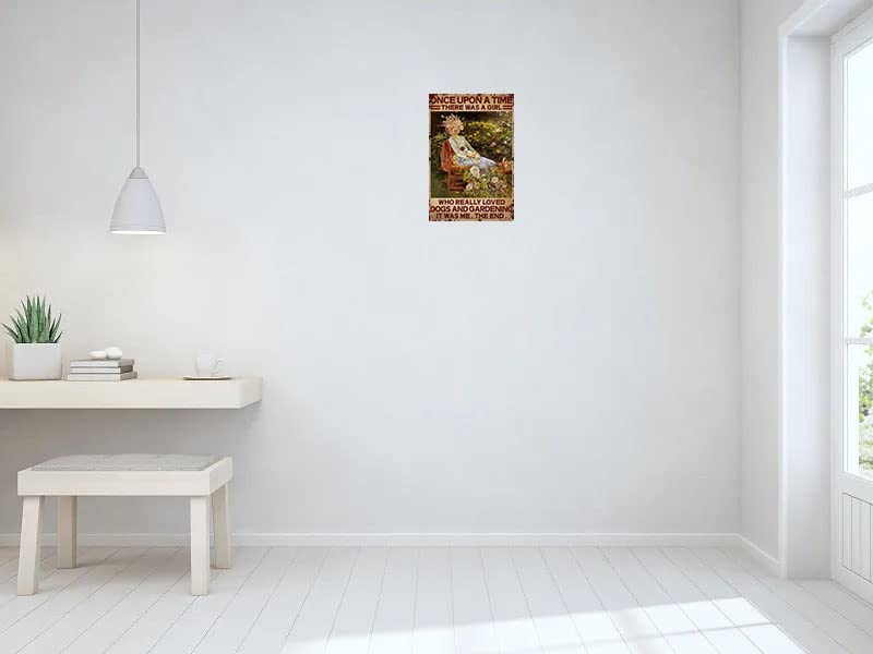 Ainbash 8x12 garden sign suitable for bedroom, hotel, bar or cafe.